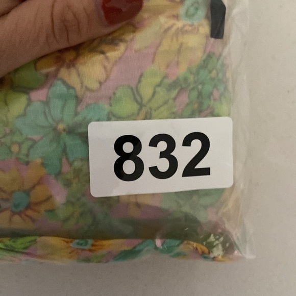 ALEMAIS Daisy Patchwork Shirt Dress Size 4 US - Picture 8 of 8